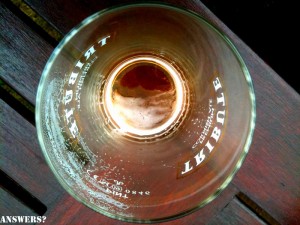 Answers-in-a-pint-glass Answers in a pint glass 300x225 At The Bottom of a Pint Glass