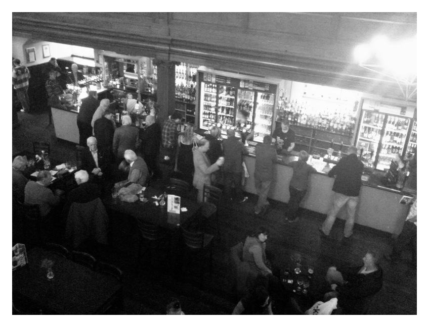 Georges seemed oddly empty... 23rd October Saturday Night: View from above