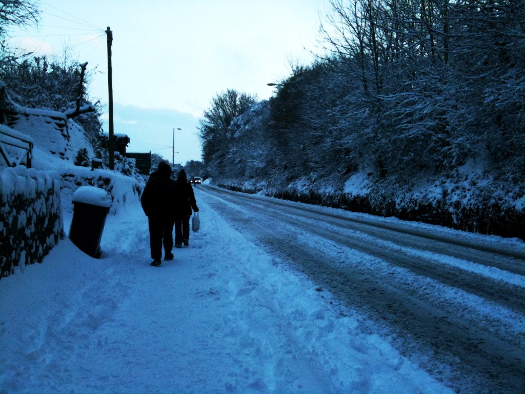 One of the Main Roads into Exeter - at approx 8:40 ish. Normally the height of rush hour... December20th 1024x768 Exeter At Rush Hour