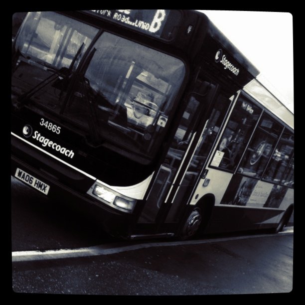 hang on... wheres the Park and Ride.... April13th wrong bus...